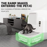 [Limited Time Discount] PETJC Cat Ramp Custom Fit for Litter Box