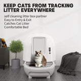 [Limited Time Discount] PETJC Cat Ramp Custom Fit for Litter Box